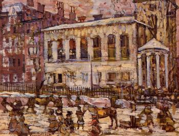 莫裡斯 巴西 加斯特 Snowy Day, Boston 莫裡斯 巴西 加斯特 Snowy Day, Boston